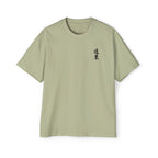 Premium Collection Oversized Graphic Tee — Warrior 武