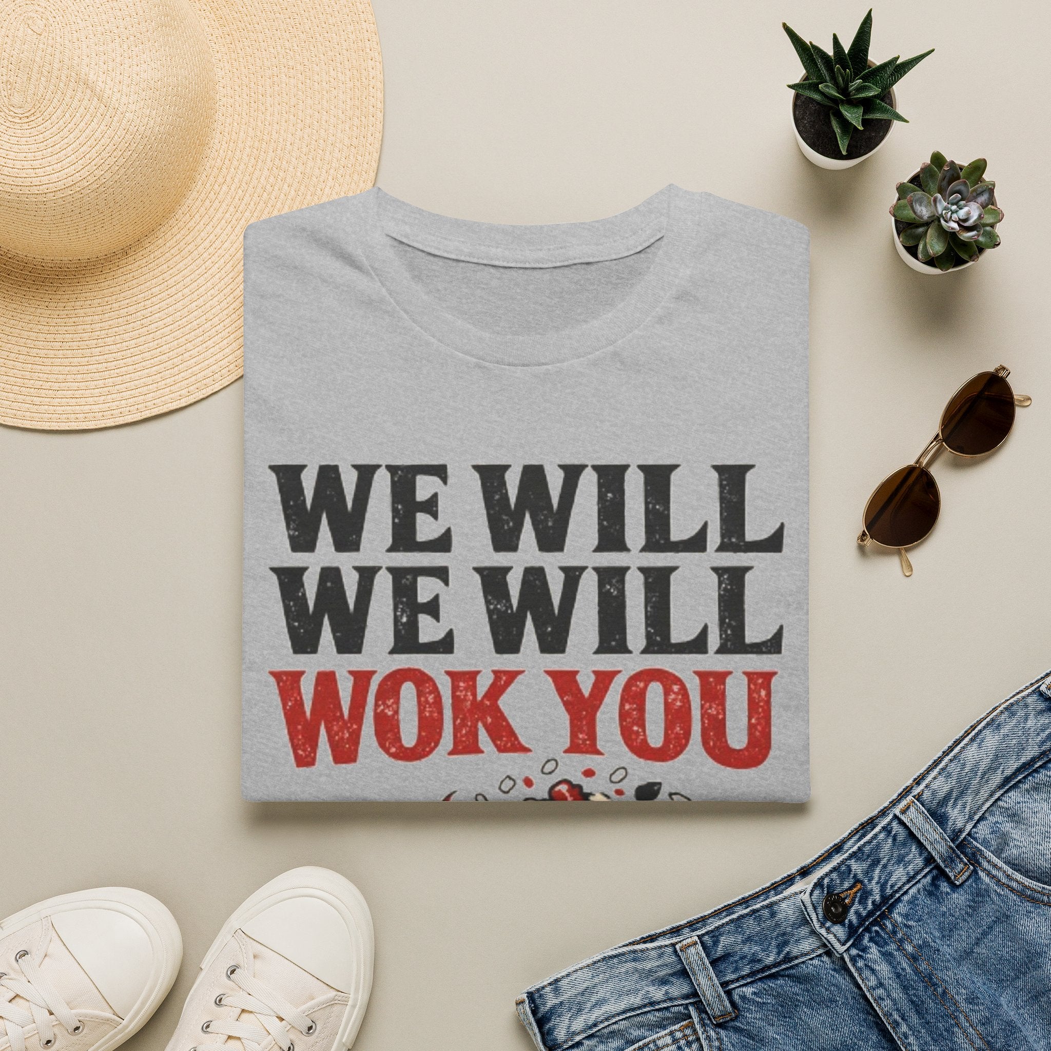 Summer Tee — We Will We Will Wok You