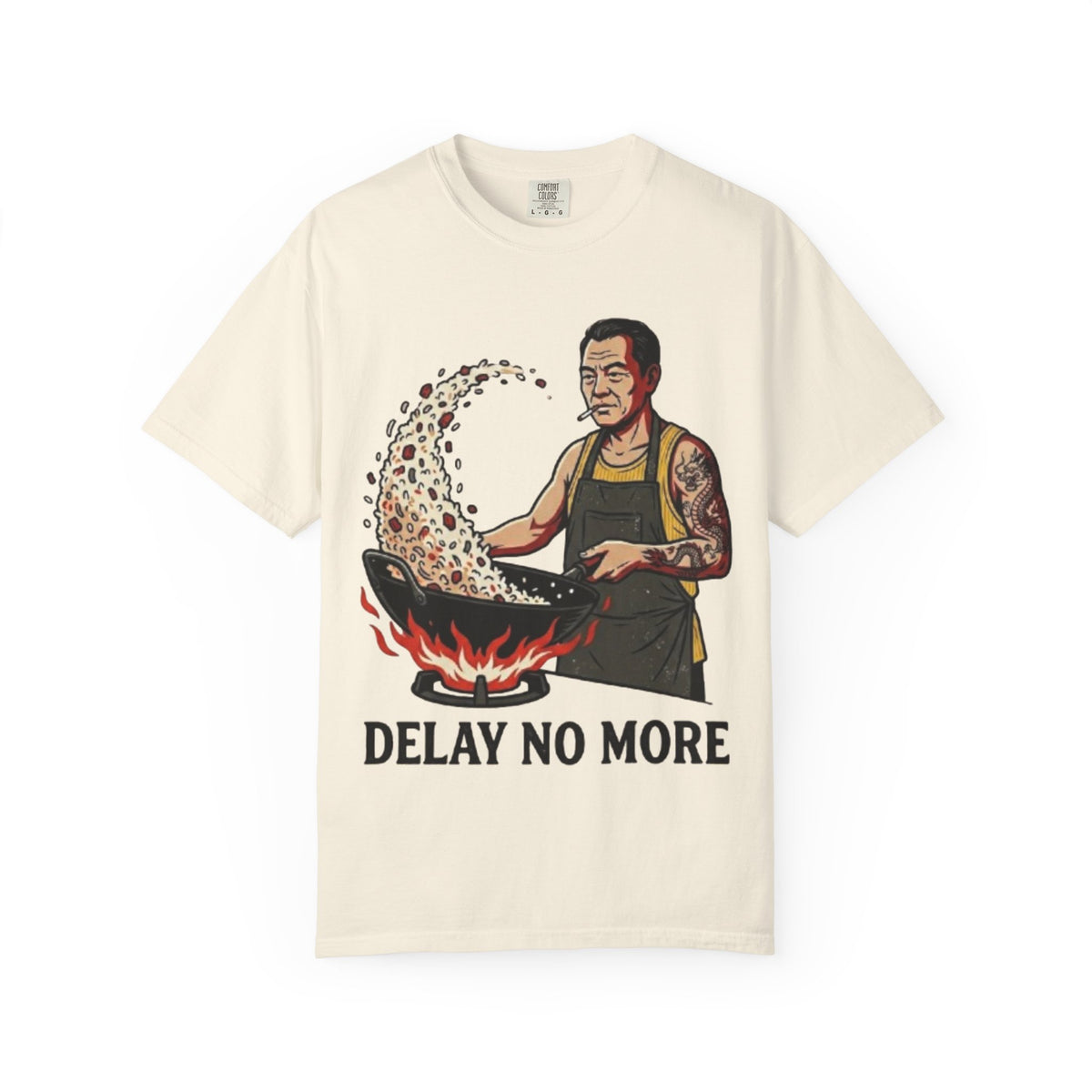 Graphic Tee — Delay No More 不再拖延