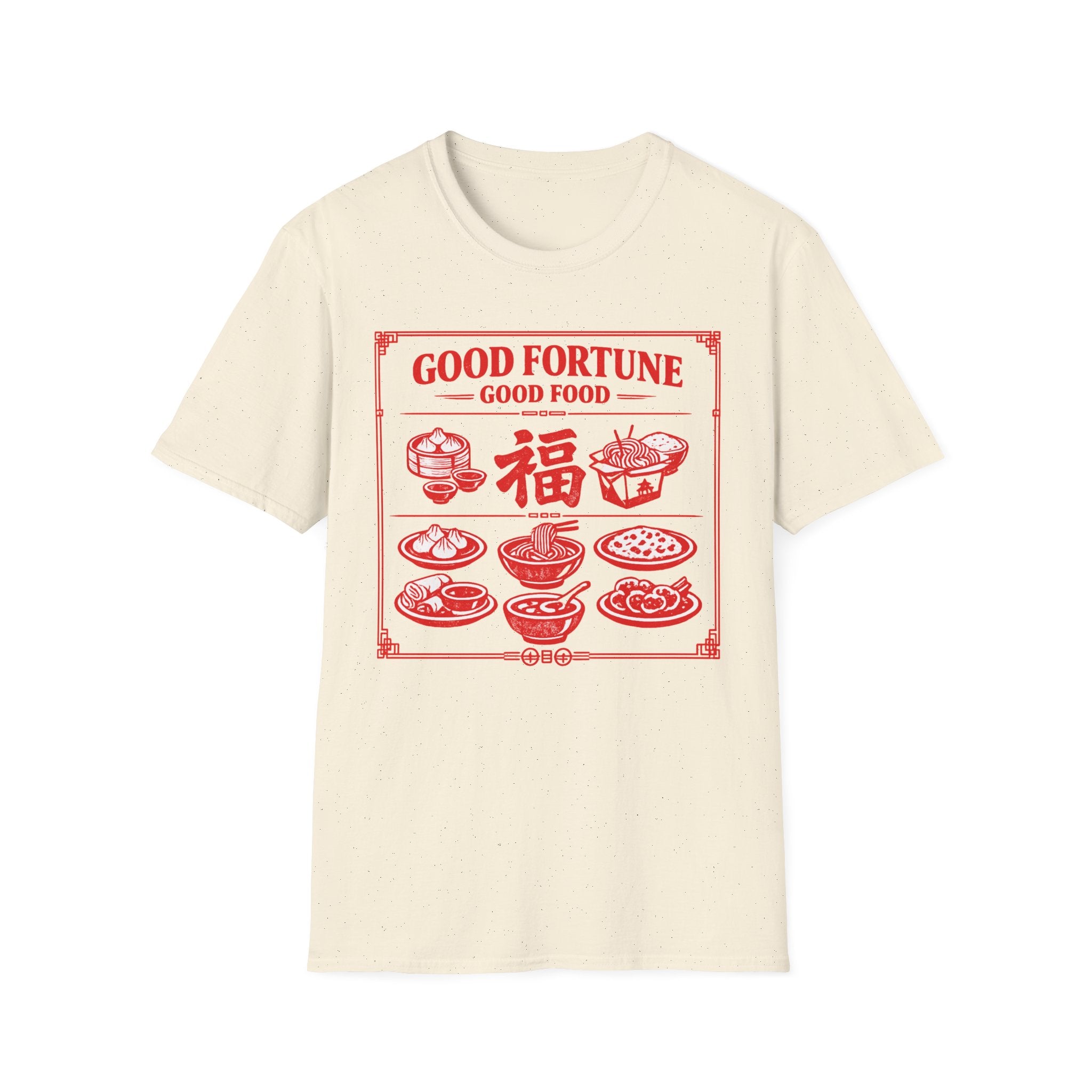 Summer Tee - Good Fortune Good Food 福