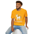Summer Tee — Sunshine Rainbow Little White Horse