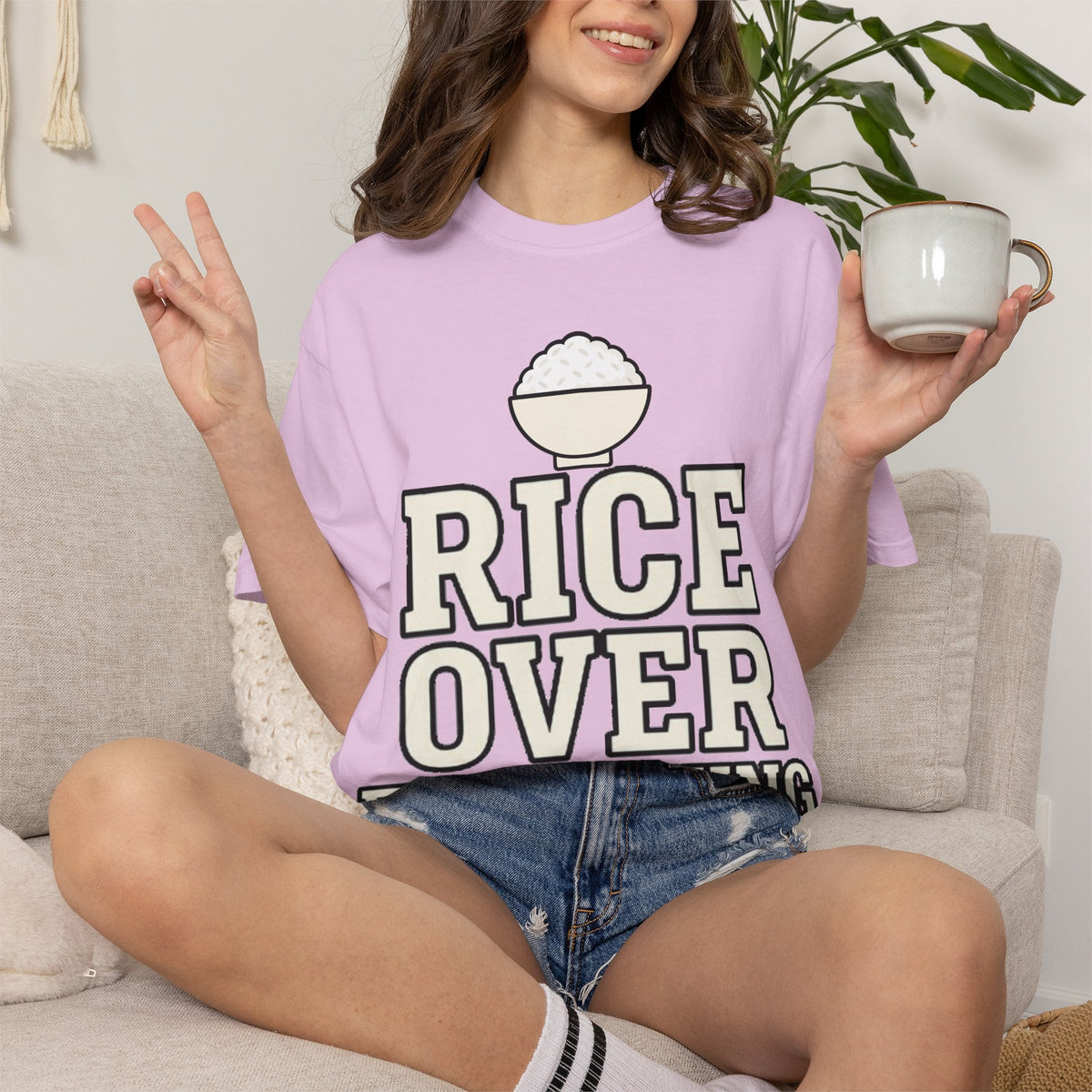 Graphic Tee — Rice Over Everything