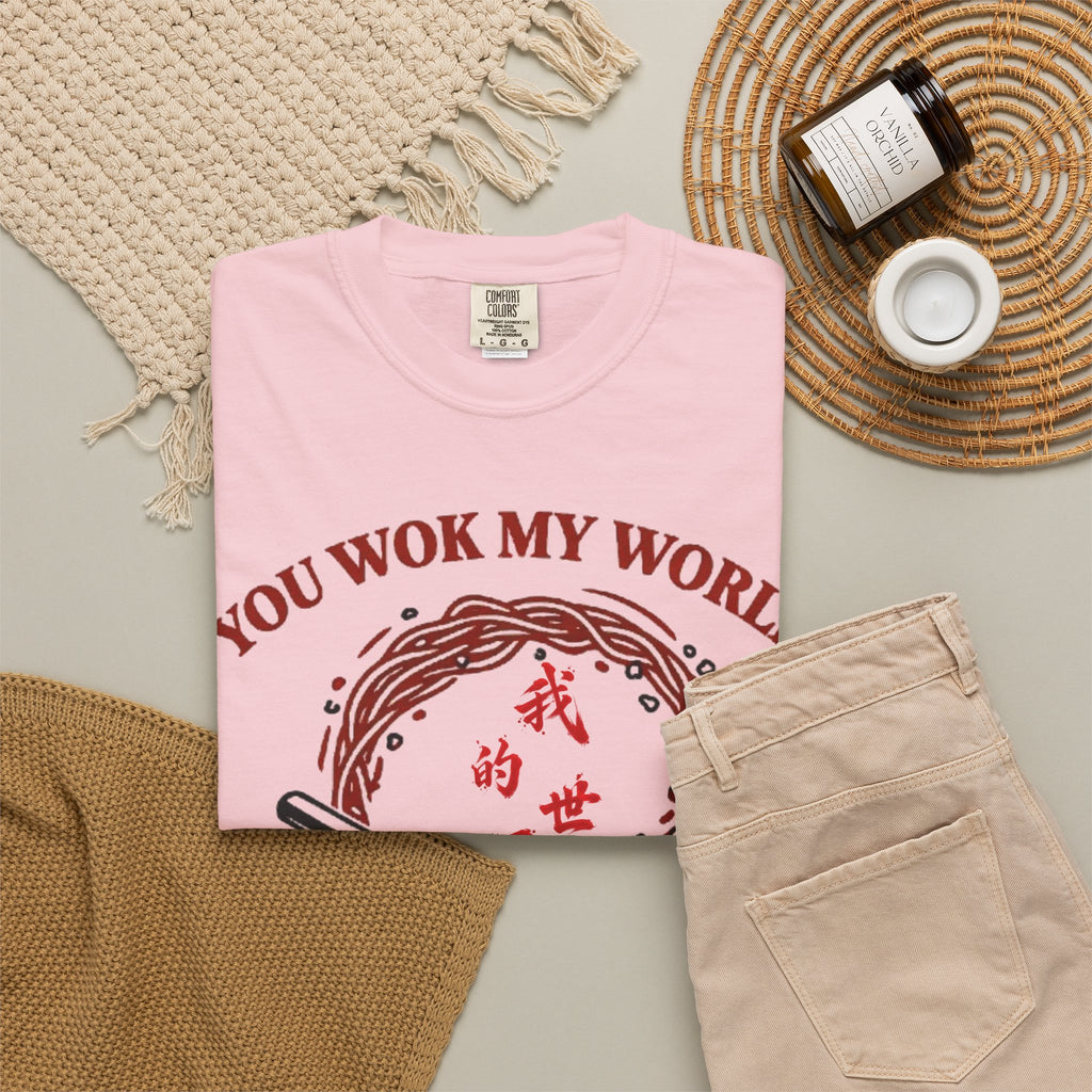 Graphic Tee — You Wok My World