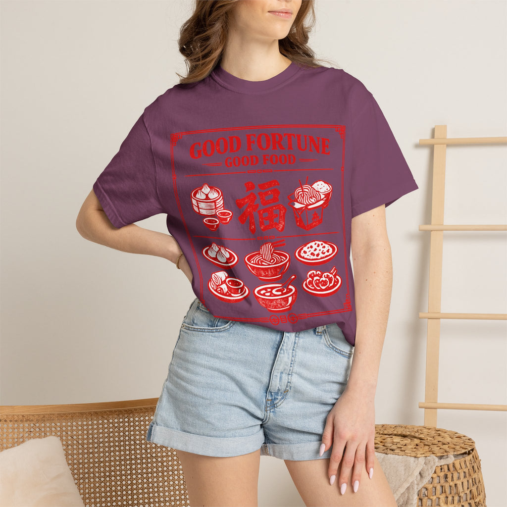 Summer Tee - Good Fortune Good Food 福