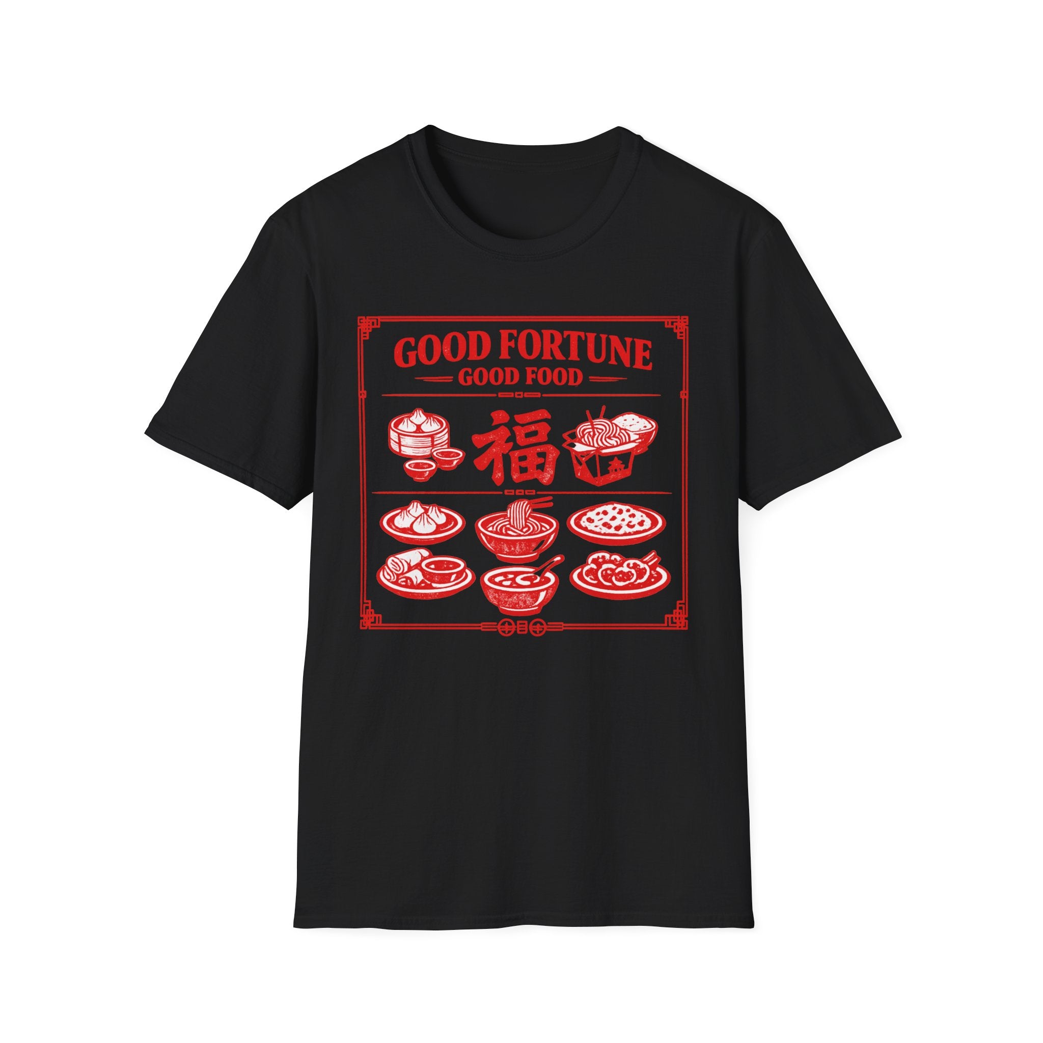 Summer Tee - Good Fortune Good Food 福