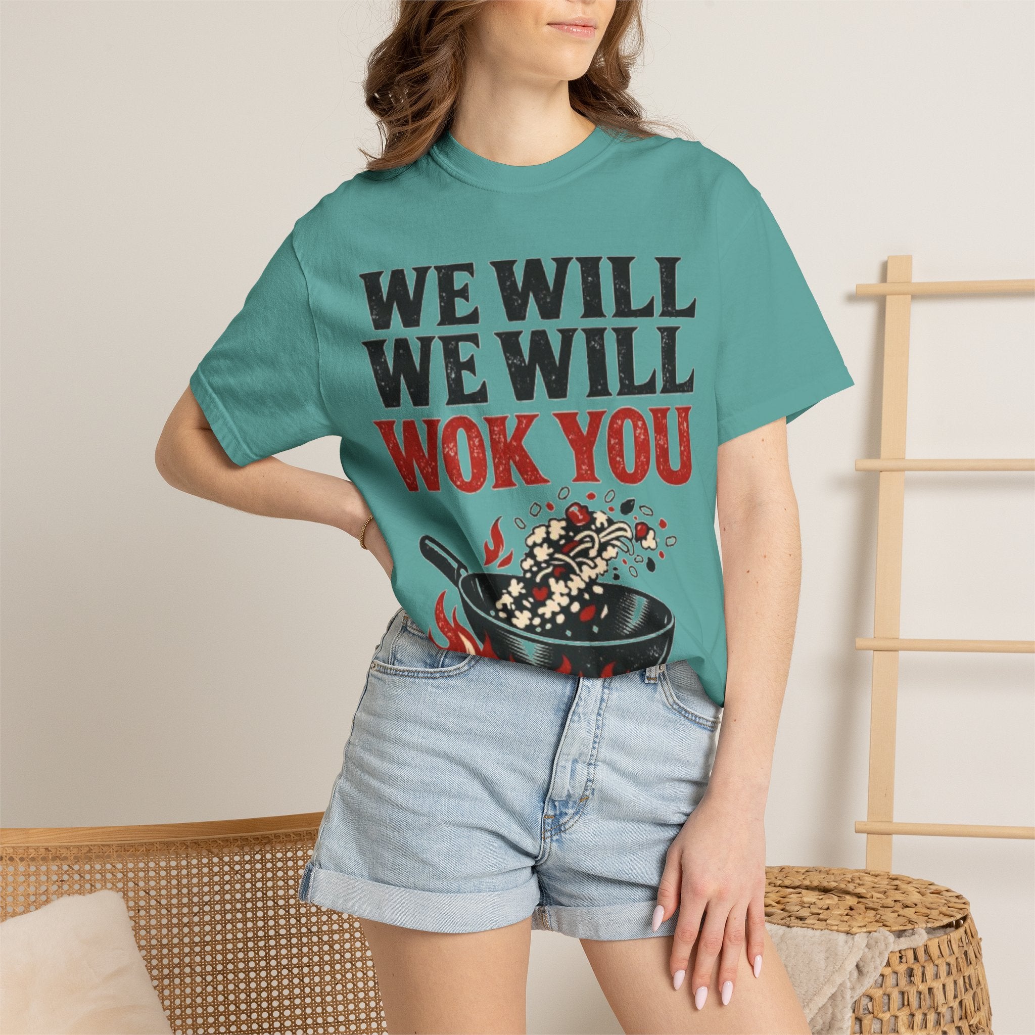 Graphic Tee — We Will We Will Wok You