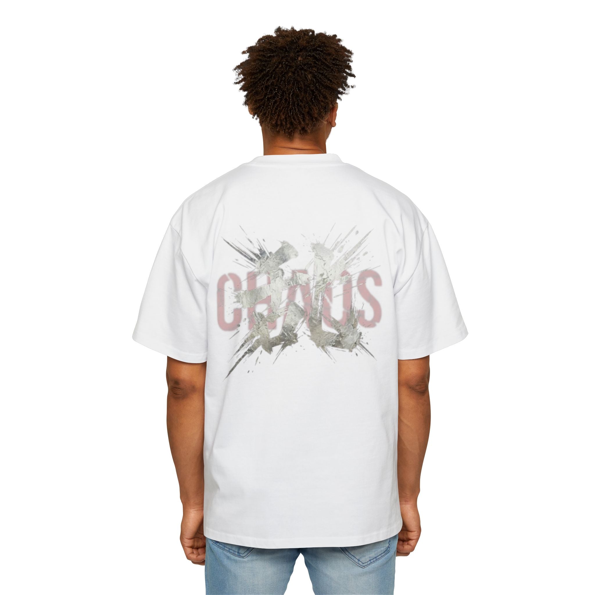 Premium Collection Oversized Graphic Tee — Chaos 乱