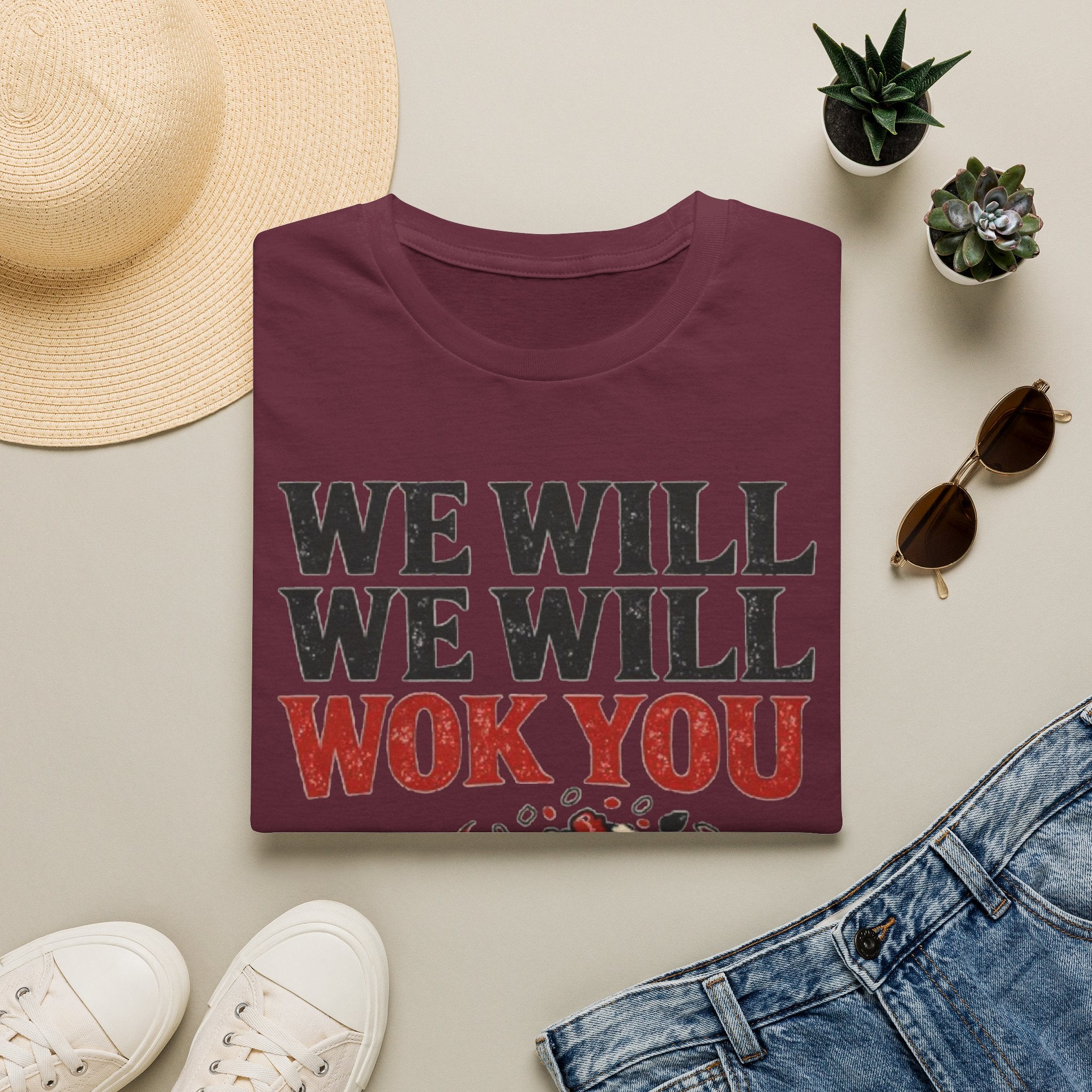 Summer Tee — We Will We Will Wok You