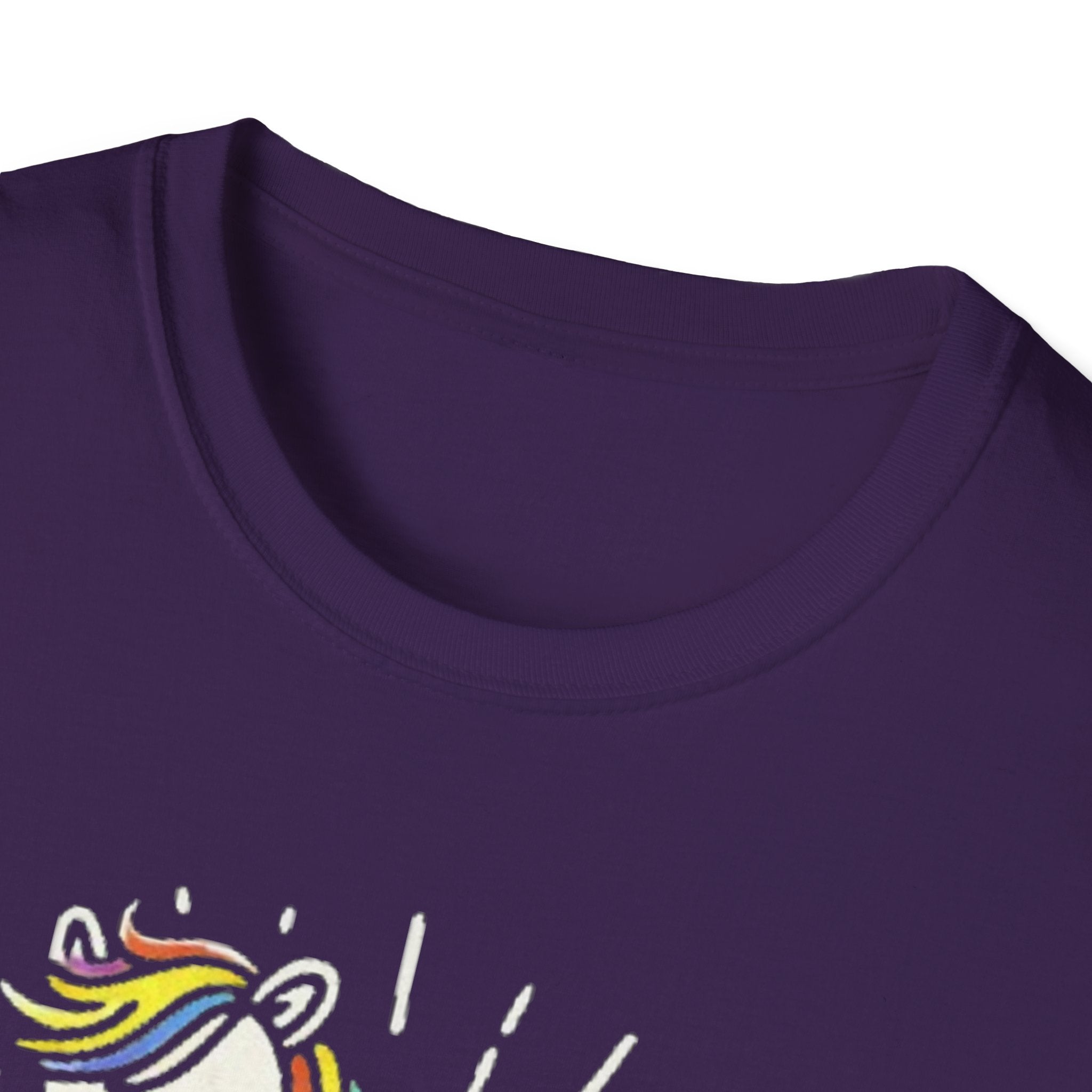 Summer Tee — Sunshine Rainbow Little White Horse