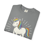 Graphic Tee — Sunshine Rainbow Little White Horse