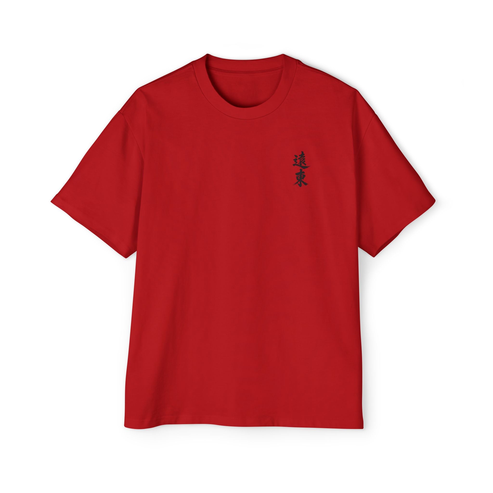 Premium Collection Oversized Graphic Tee — Warrior 武