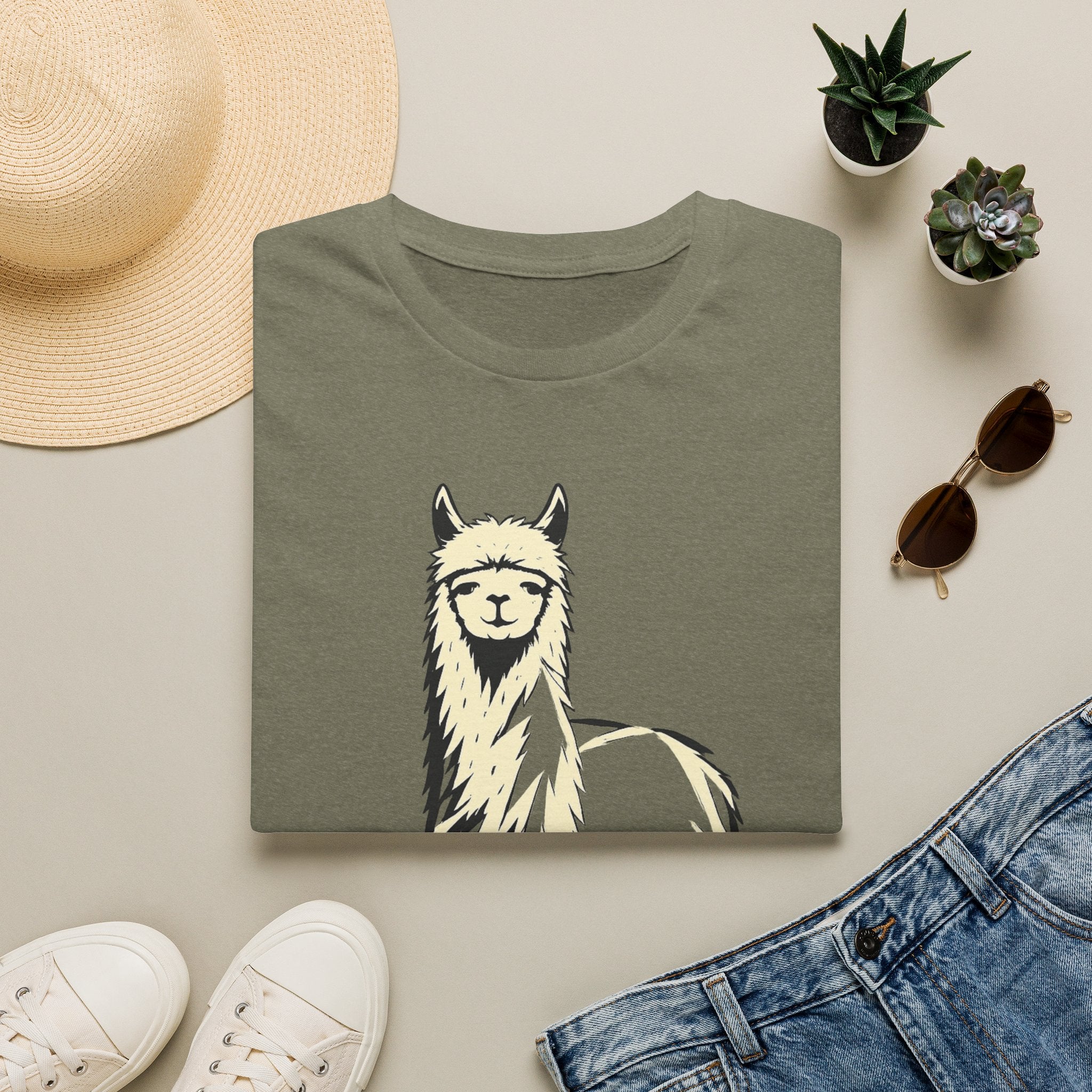 Summer Tee - Alpaca 草泥马