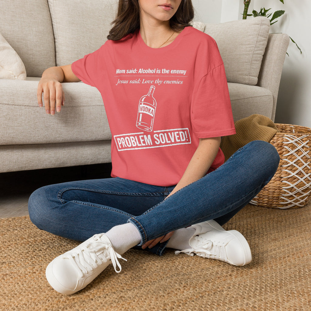 Summer Tee — Alcohol is the Enemy, Love thy Enemy