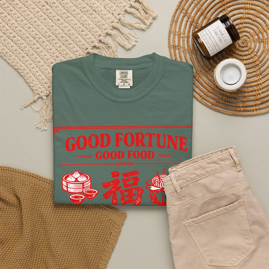 Graphic Tee — Good Fortune Good Food 福