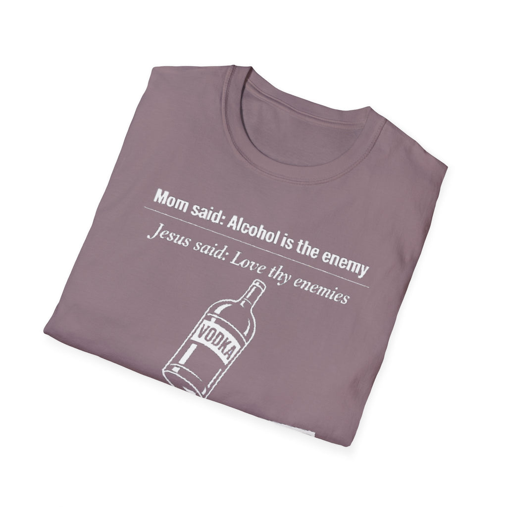 Summer Tee — Alcohol is the Enemy, Love thy Enemy