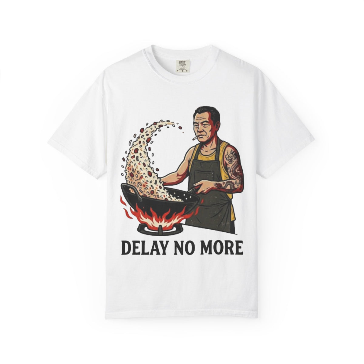 Graphic Tee — Delay No More 不再拖延