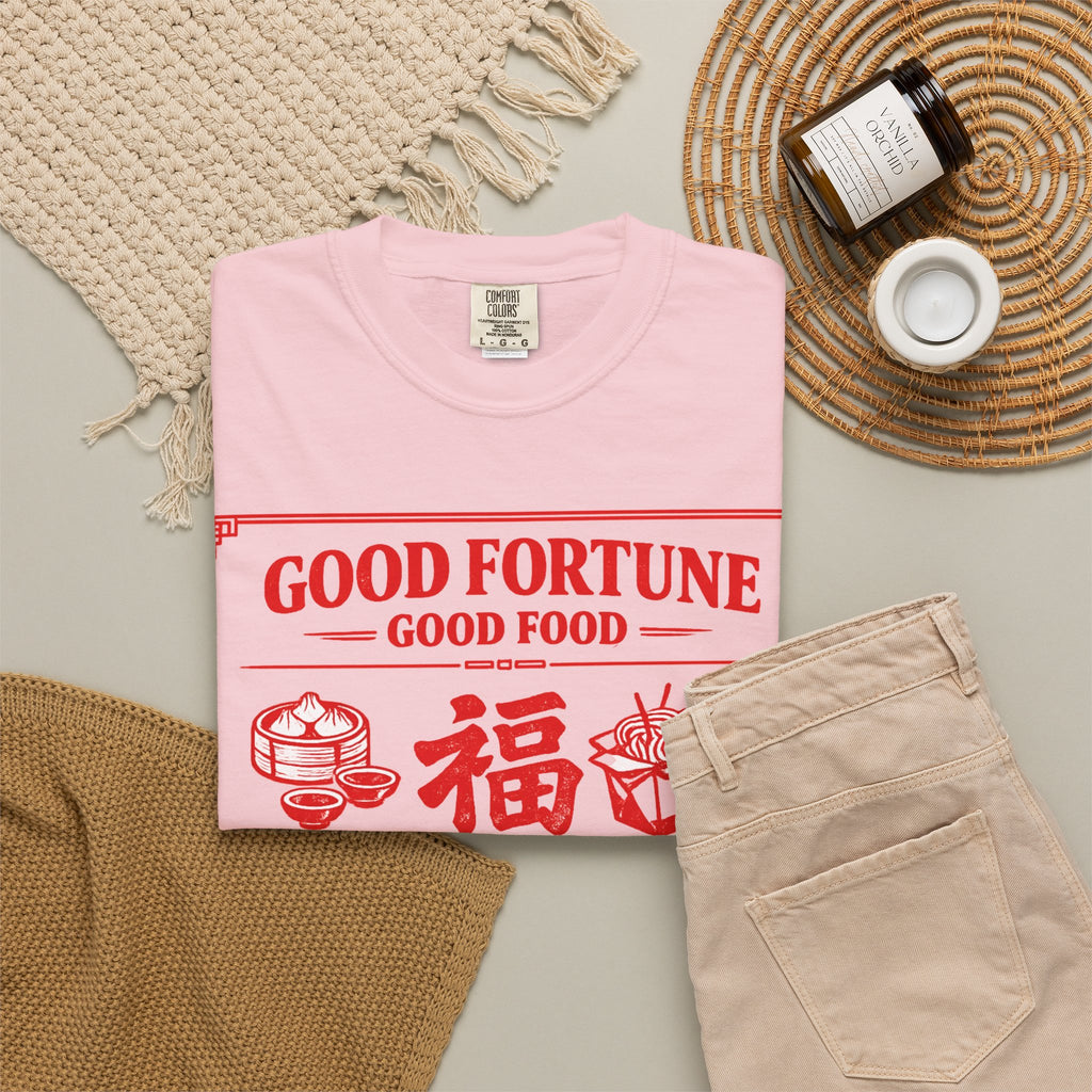Graphic Tee — Good Fortune Good Food 福