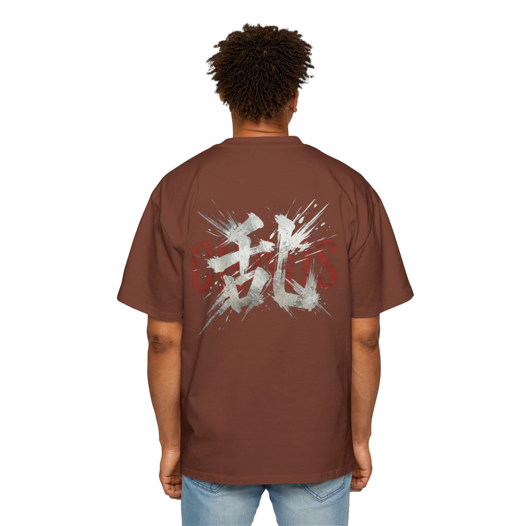 Premium Collection Oversized Graphic Tee — Chaos 乱