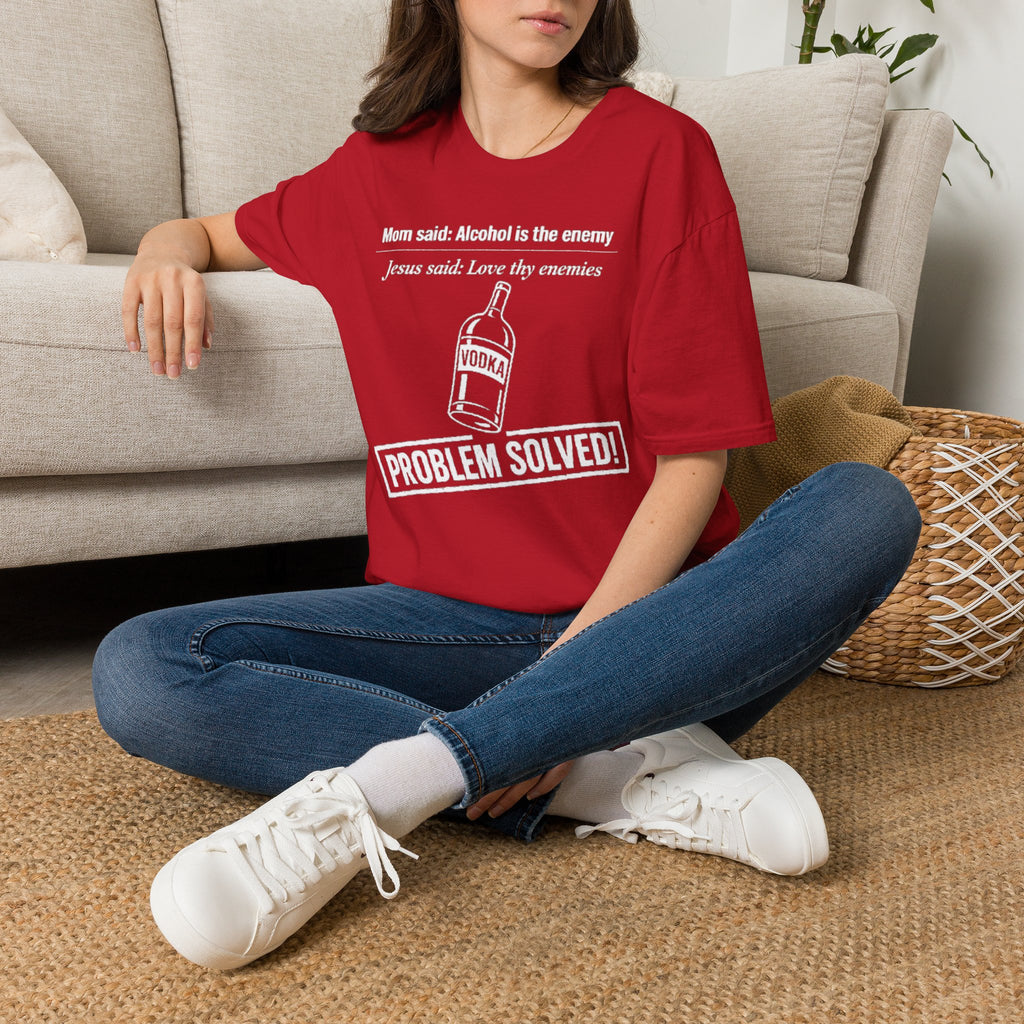 Summer Tee — Alcohol is the Enemy, Love thy Enemy