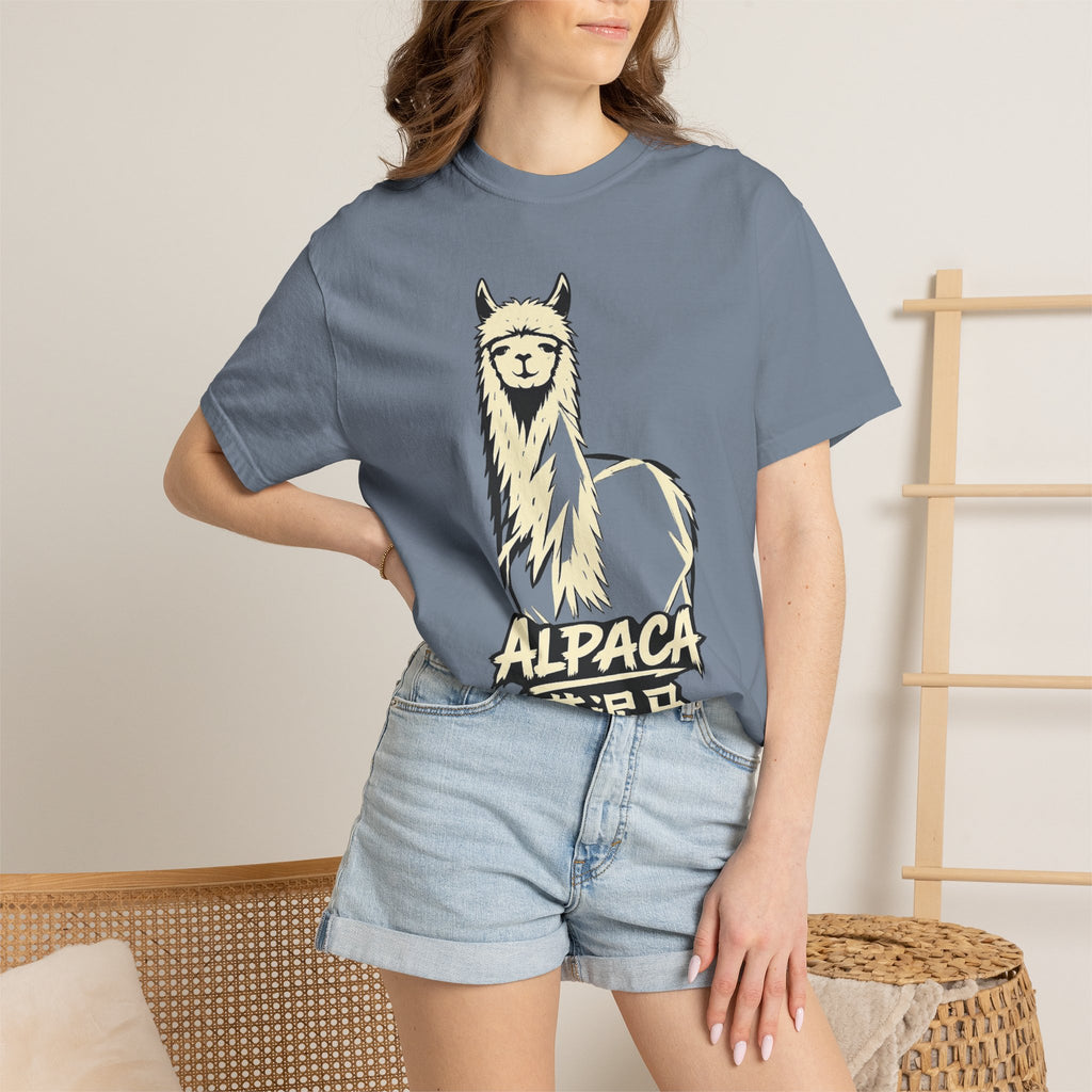 Graphic Tee — Alpaca 草泥马