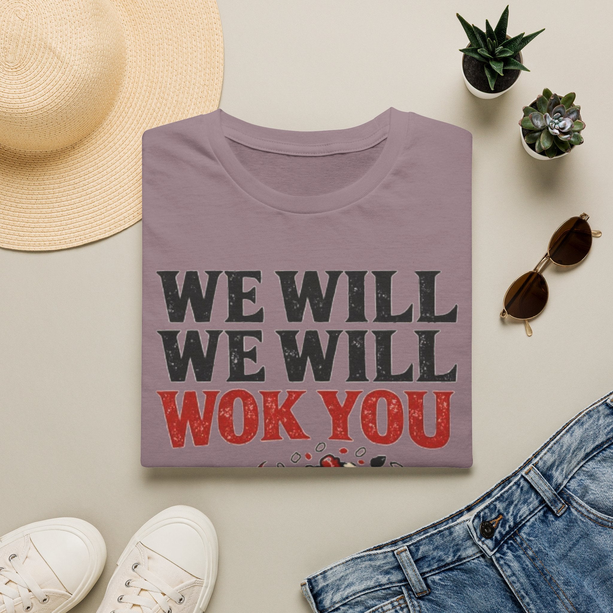 Summer Tee — We Will We Will Wok You