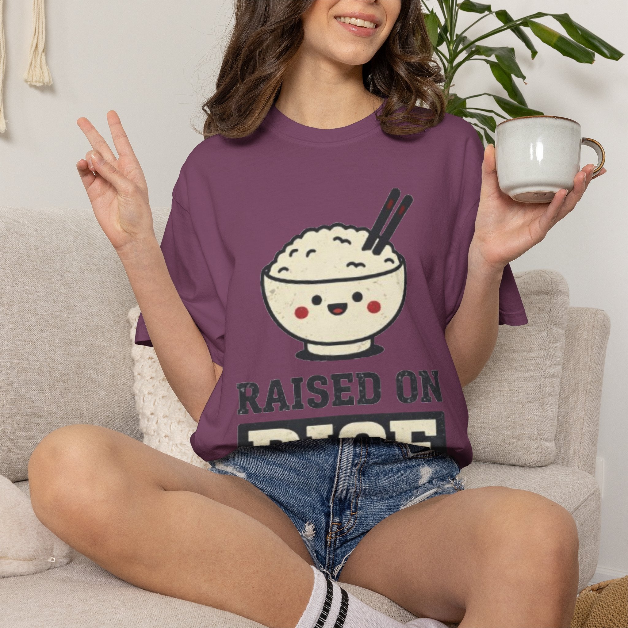 Graphic Tee — Raised on Rice