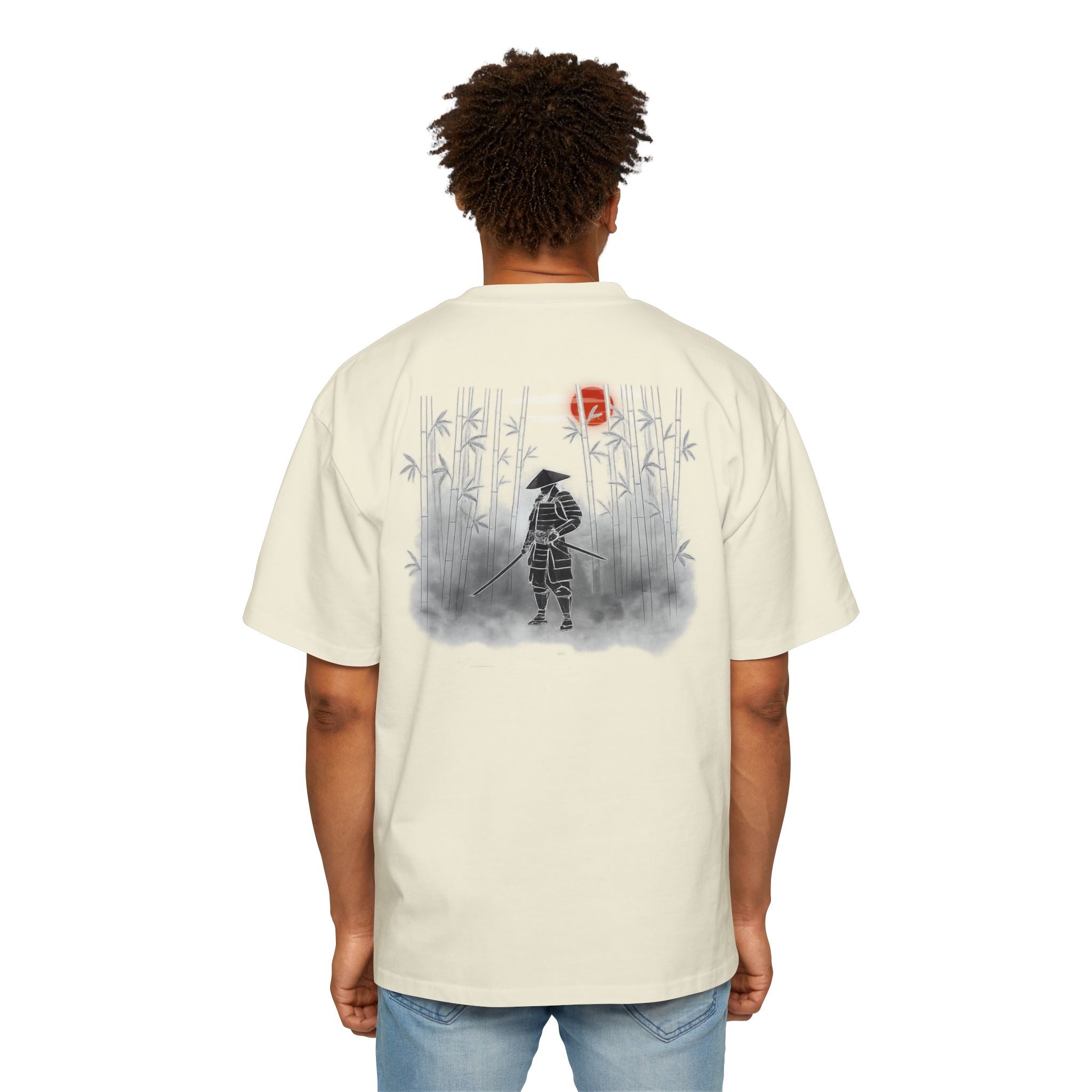 Premium Collection Oversized Graphic Tee — Forest Bathing 森林浴
