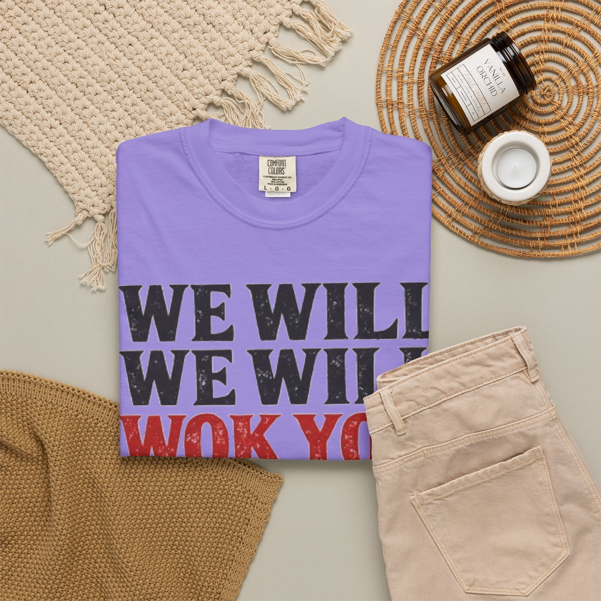 Graphic Tee — We Will We Will Wok You