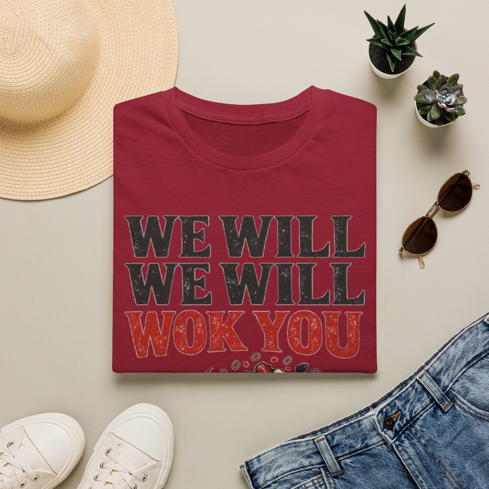 Summer Tee — We Will We Will Wok You