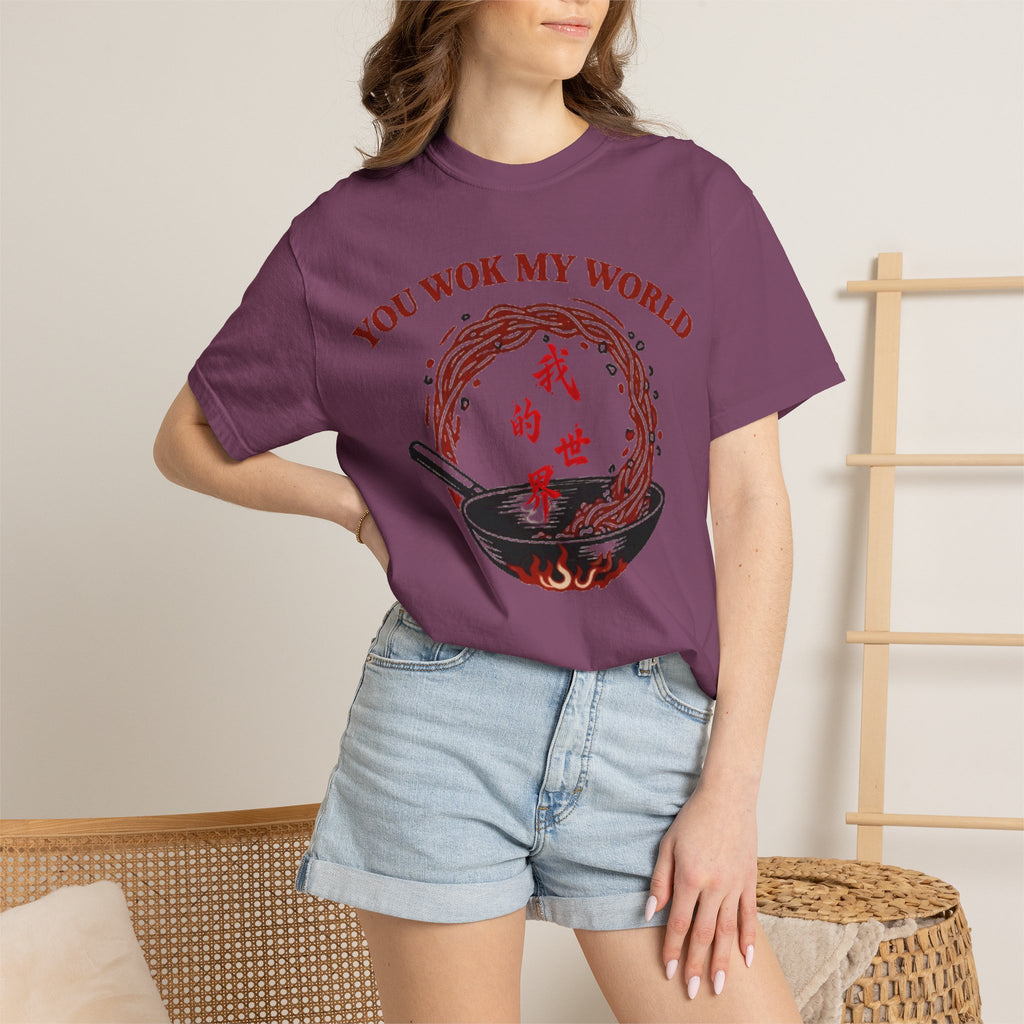 Graphic Tee — You Wok My World