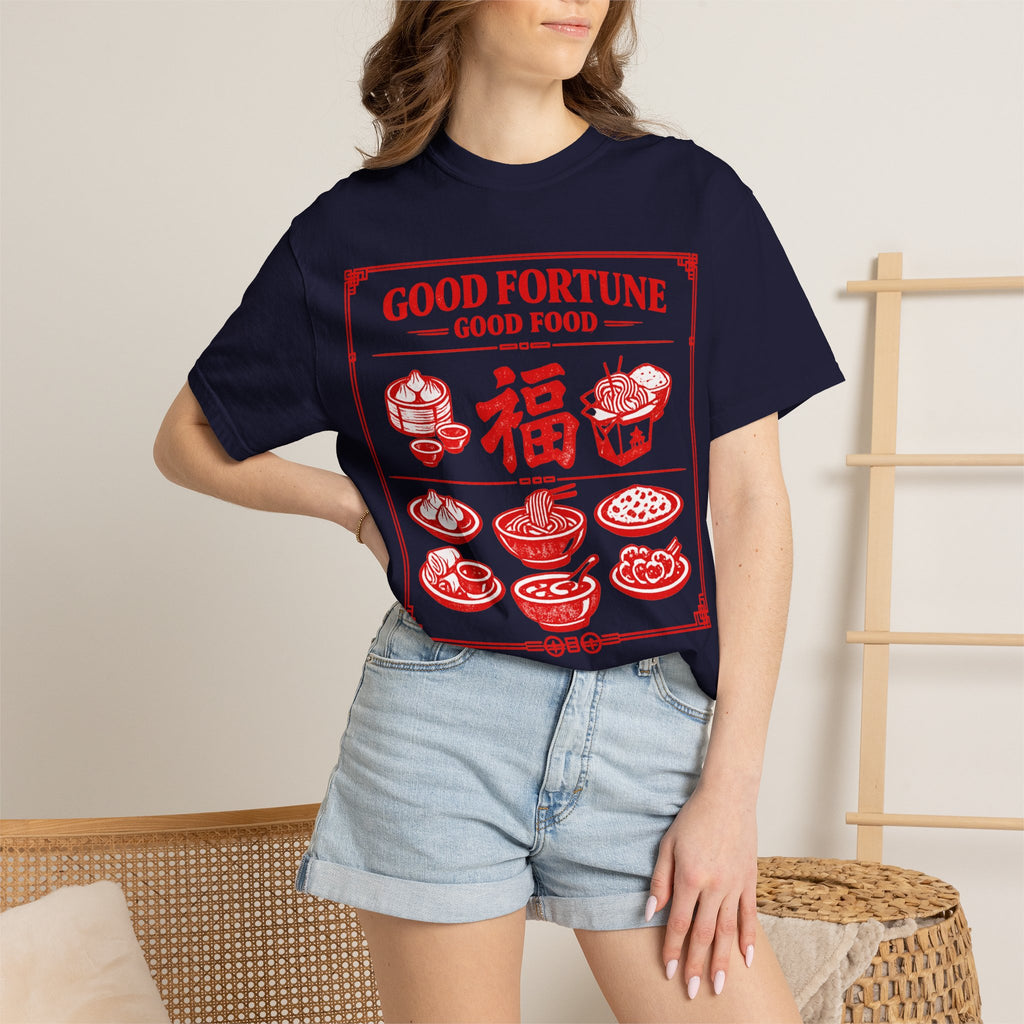 Summer Tee - Good Fortune Good Food 福