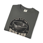 Iron Rice Bowl T-Shirt — Vintage Asian Food Graphic Tee (铁饭碗, 不够饭)