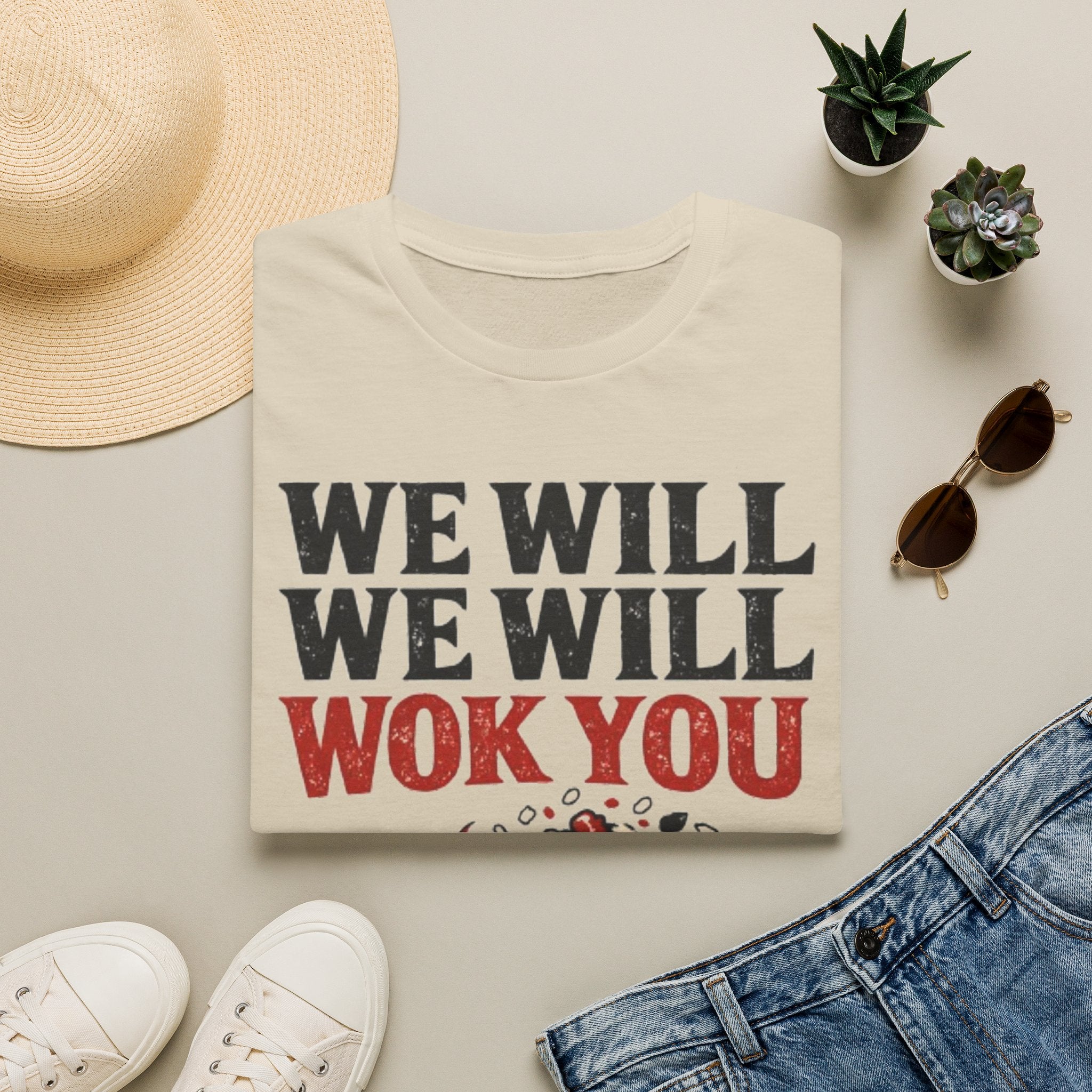 Summer Tee — We Will We Will Wok You