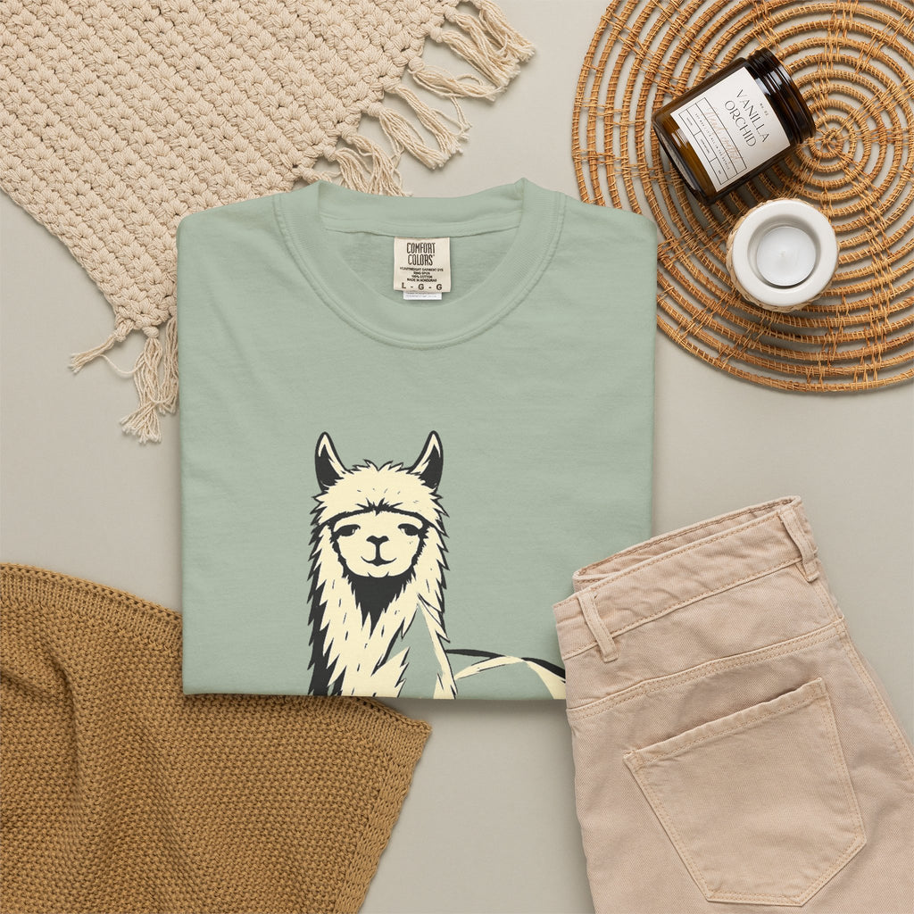 Graphic Tee — Alpaca 草泥马