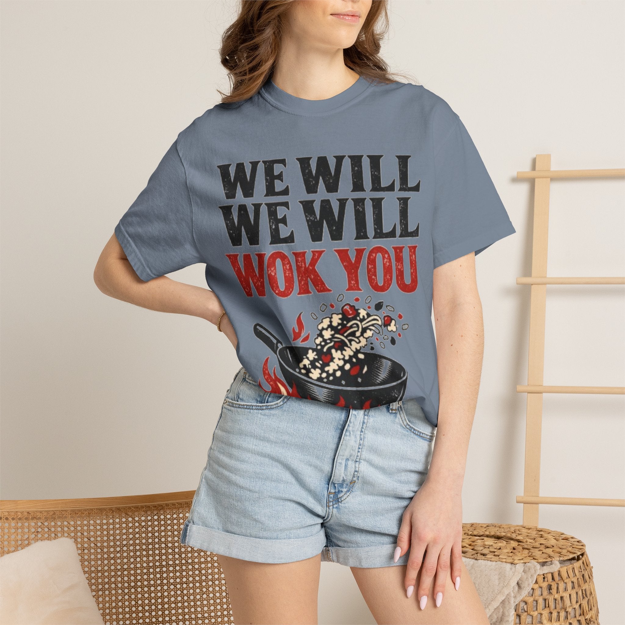 Graphic Tee — We Will We Will Wok You