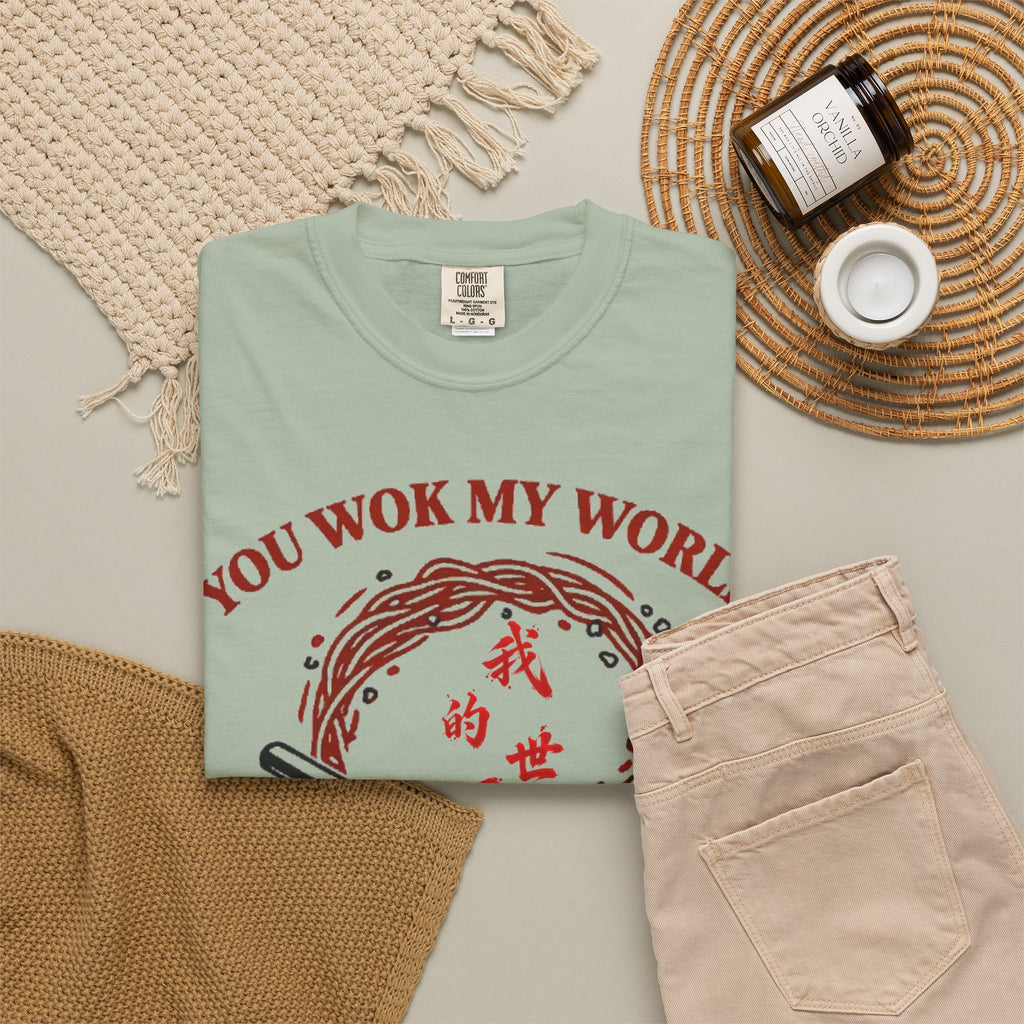 Graphic Tee — You Wok My World