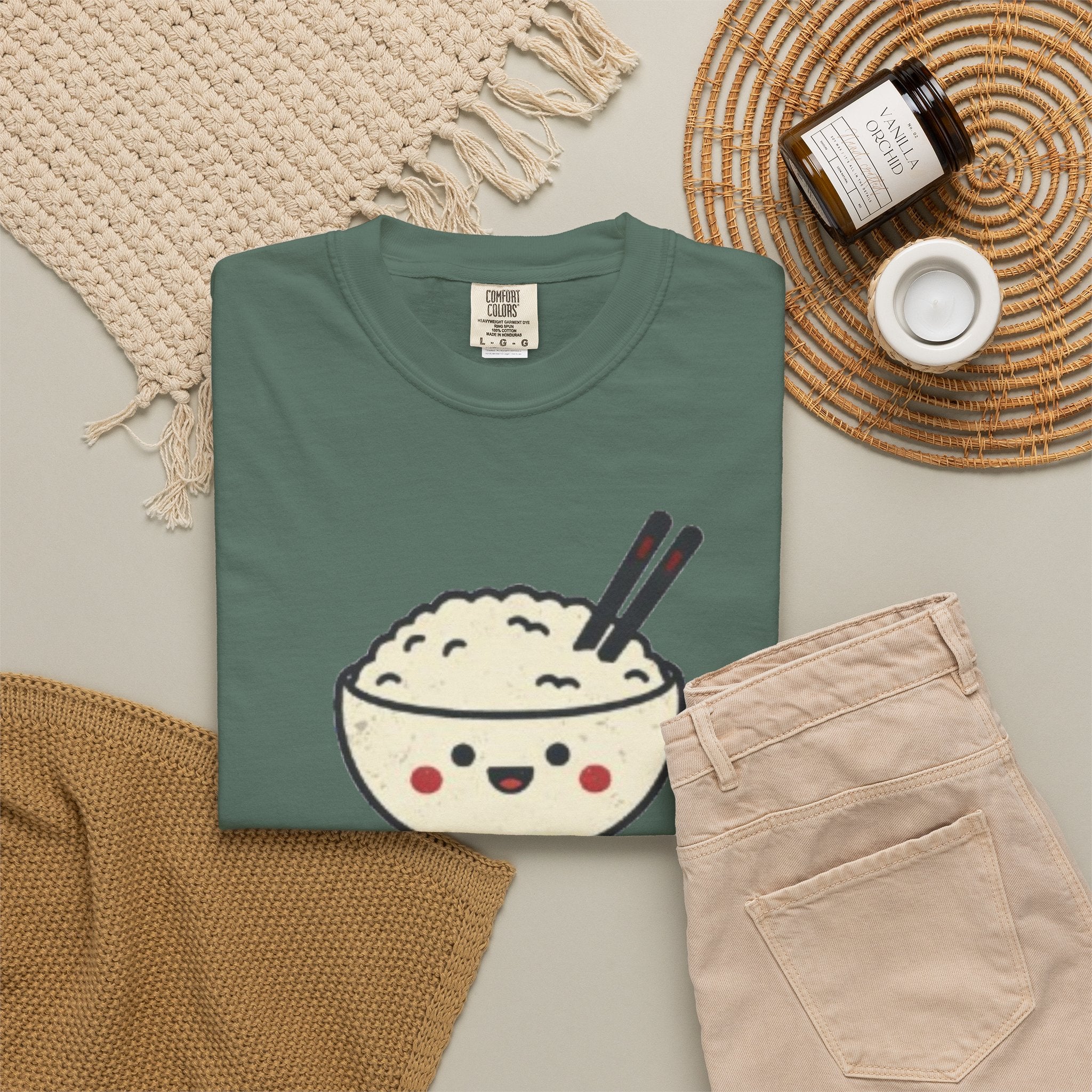 Graphic Tee — Raised on Rice