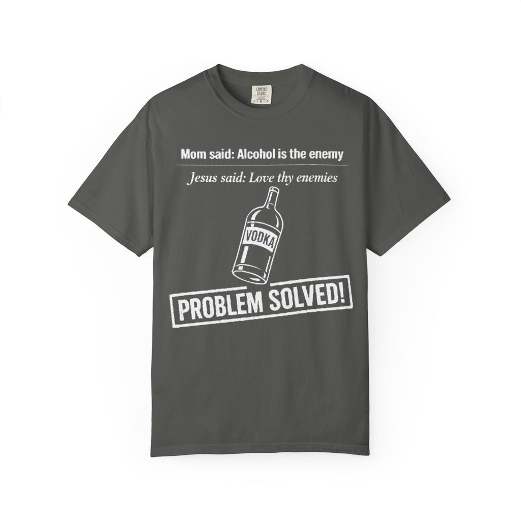 Graphic Tee - Alcohol is the Enemy, Love thy Enemy