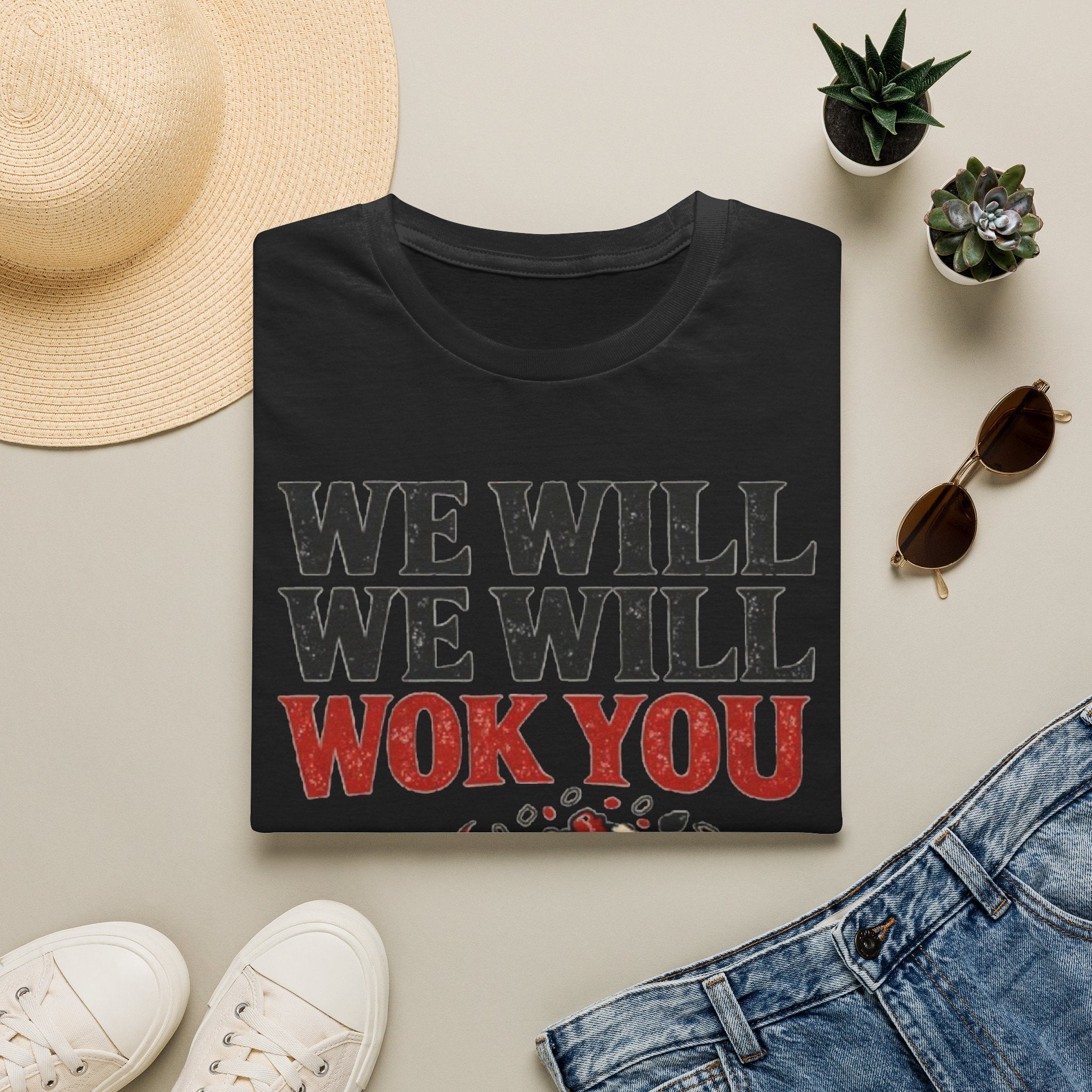 Summer Tee — We Will We Will Wok You